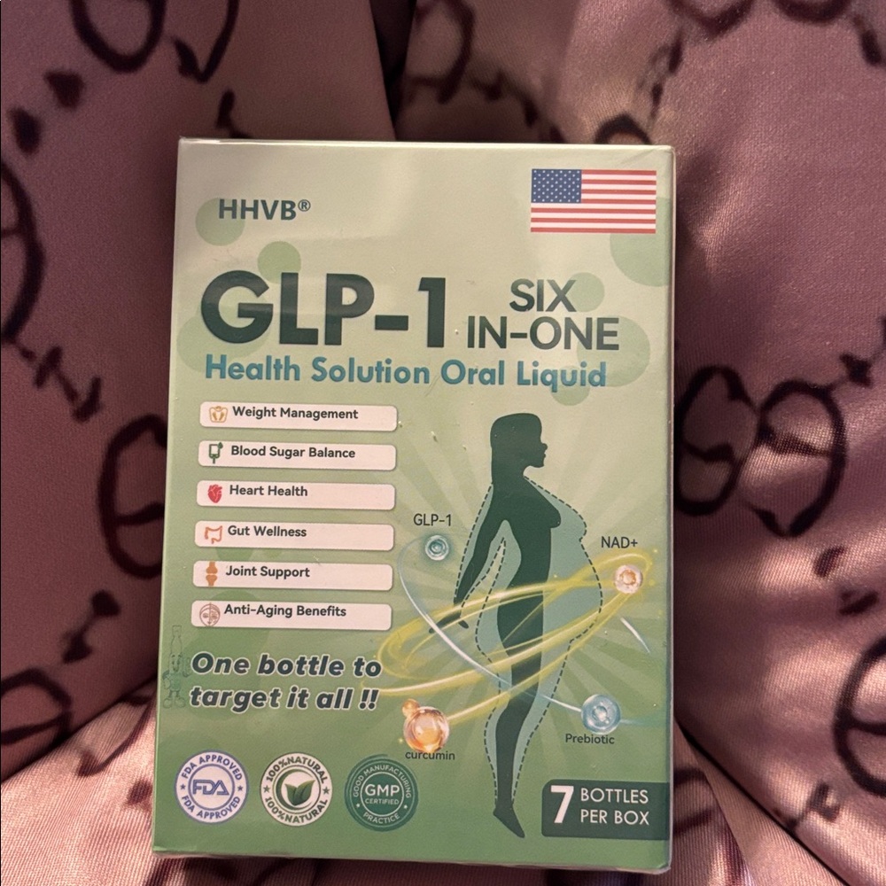 Six in one GLP1 7 bottles per sealed closed box FDA  APPROVED HHVB - Picture 7 of 9